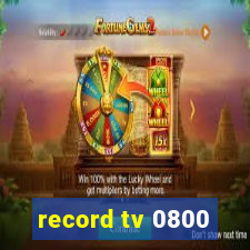 record tv 0800